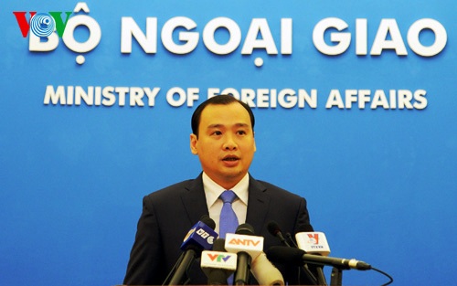 China’s run-way construction in Hoang Sa is unlawful Spokesperson